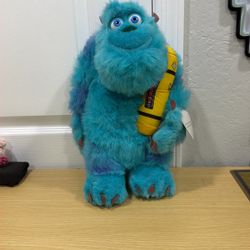 2001 Disney Pixar Stuffed Sully Monsters Inc 
