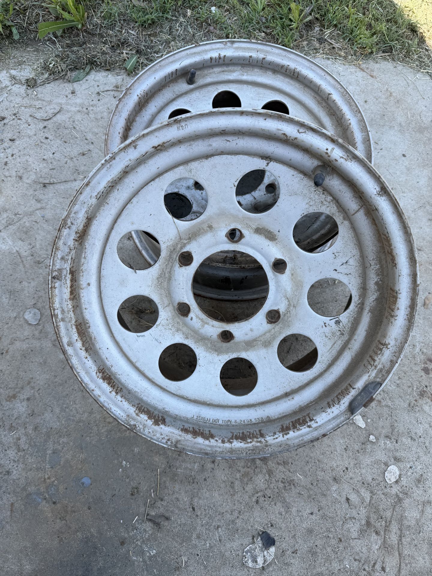 Trailer wheel rims, 6 lug for Sale in Bakersfield, CA - OfferUp
