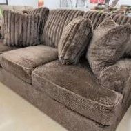 Corduroy Sofa Loveseat - New Set