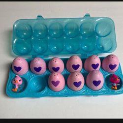 Hatchimal Egg Carton 9 Eggs + 2 Birds