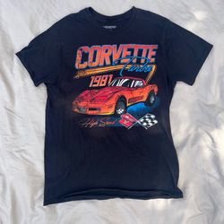 Chemistry Large 1981 Corvette men’s tee