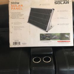 Thunderbolt 100W Solar Panel