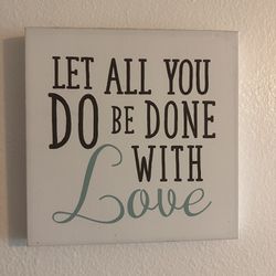 2 Home Goods Wall Art Canvases 