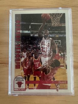 1992-93 NBA Hoops Skybox Michael Jordan #30 Chicago Bulls