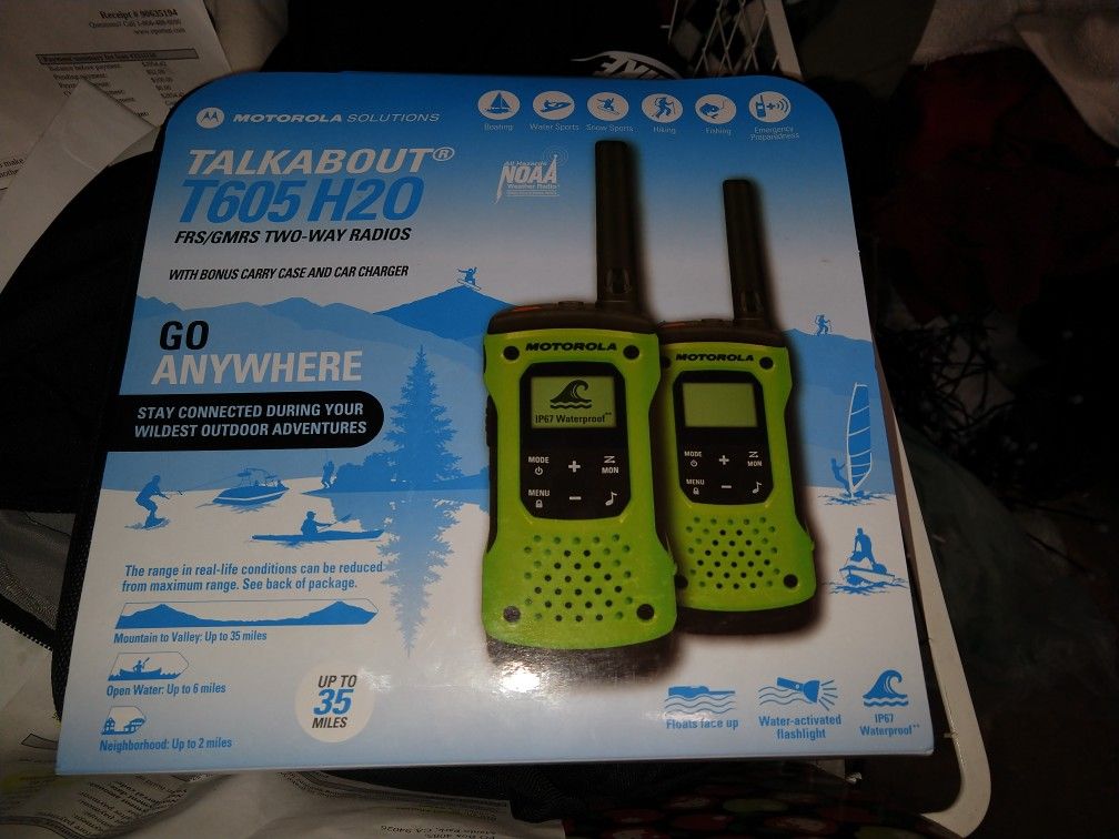 Motorola Talkabout T650 H20 (Waterproof)