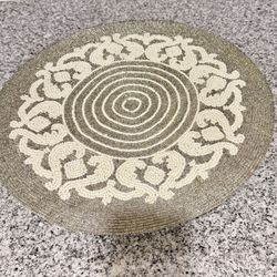 Beads Knitted Special Dish Mat