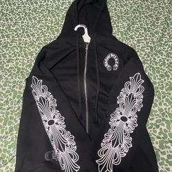 Chrome Hearts Hoodie Black Zip Up