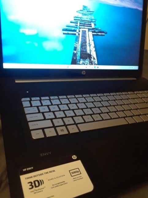 17" HP ENVY LAPTOP NOTEBOOK TOUCH SCREEN WINDOWS 11 16gb Ram 1tb HD Intel CORE i7 WORKING GREAT. Charger Included