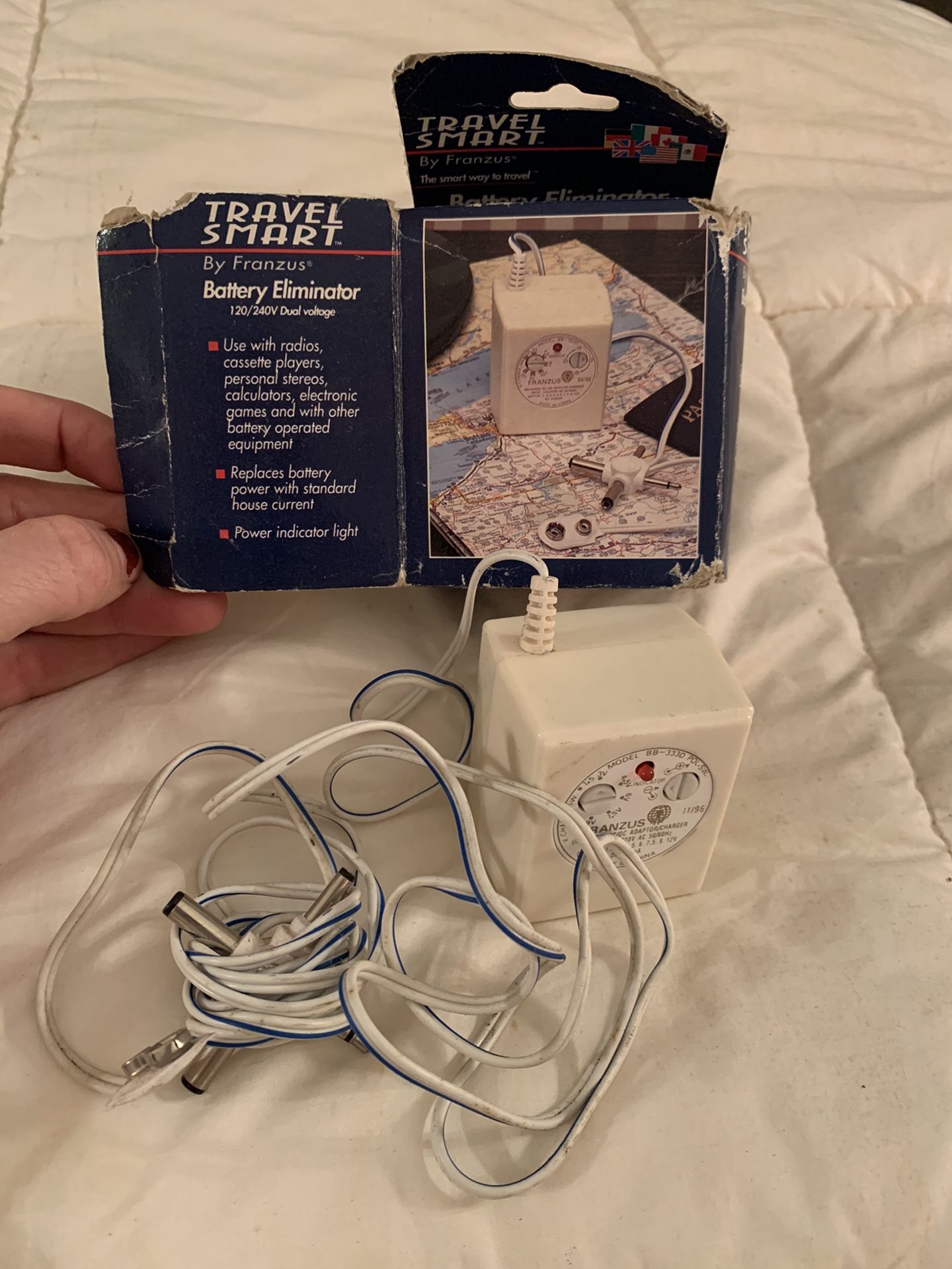 TravelSmart by Franzus Battery Eliminator