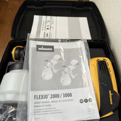 Wagner Flexio Paint Sprayer With case 