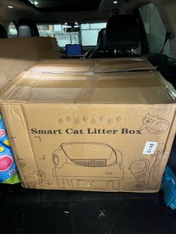 Brand New Self Cleaning Litter Box Open Top Automatic Litter Box With App Control