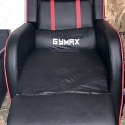 Black And Red GYMAX GAME CHAIR