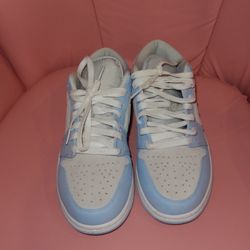 blue and gray air jordan’s