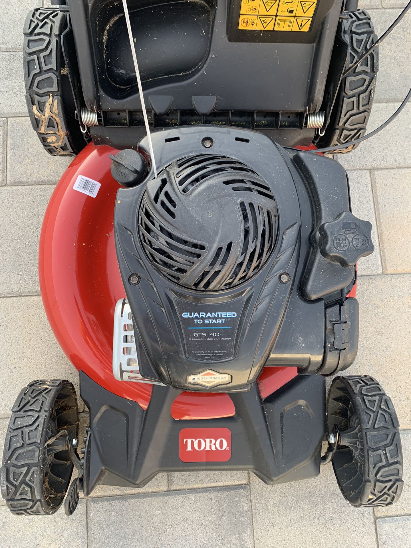 Lawn mower - TORO Self Propel Gas