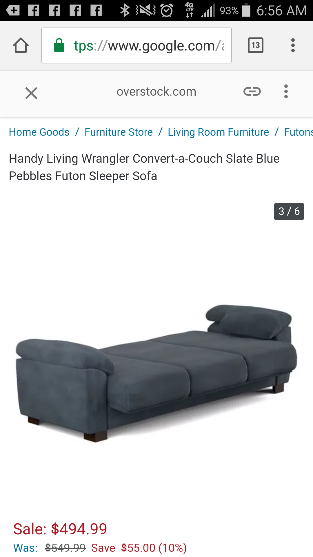 Brand new futon sofa sleeper actual photo is shown please look at all pictures