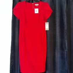 Brand New Red Dress Size 12 P 
