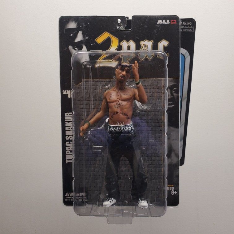 Vtg 2001 All Entertainment 2pac Tupac Shakur Series 1 RARE Action Figure NEW.