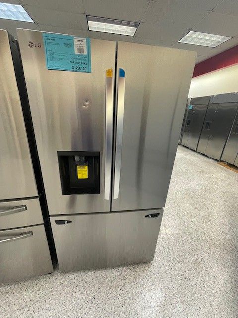 LG New Open Box Smart Refrigerator Counter Depth Duel Ice Maker