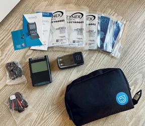 New Ultima 5 Tens Unit Pain Management Pouch with Rechargeable Batteries