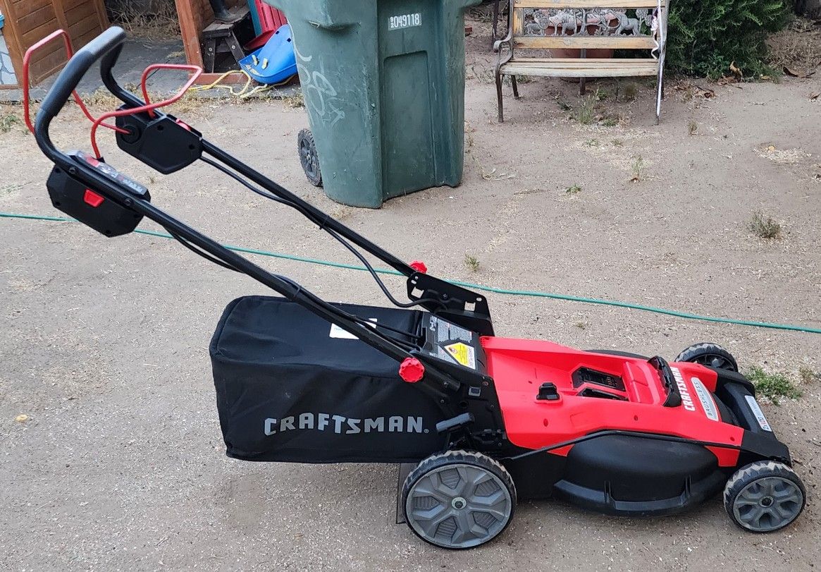 Craftsman Battery Lawn Mower!