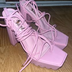 Lace Up Heels
