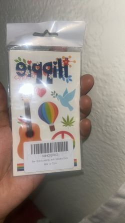 PRIDE Styled Fake Tattoos