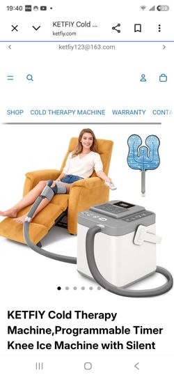 Cold therapy machine