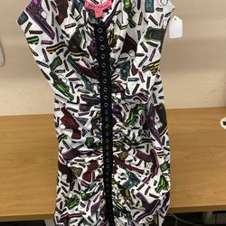 Betsey Johnson Gun Revolver Print Mini Dress