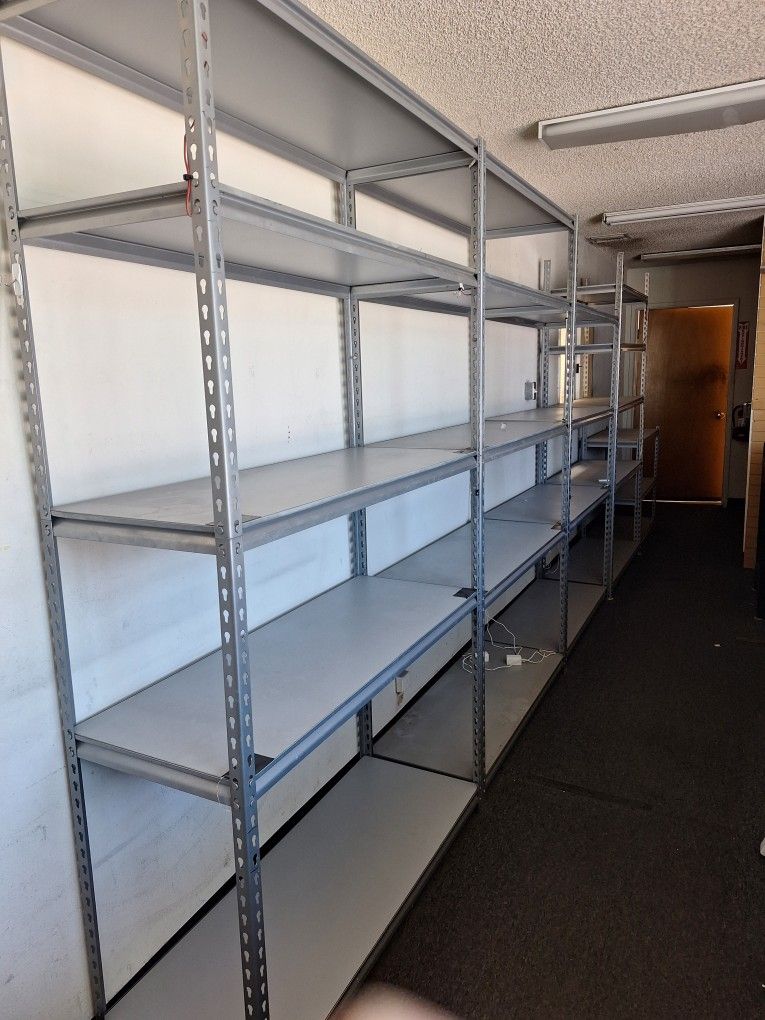 Metal Shelving Unit