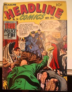 HEADLINE COMIC BOOK #50