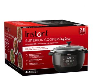 Instant Pot Superior 7.5Qt Multi-Cooker: Slow Cook, Sear, Steam