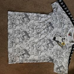 New*OBO*Kappa×Disney mickey shirt. Sz medium