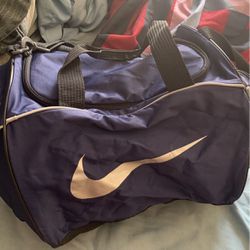 Navy Blue Nike Travel Bag