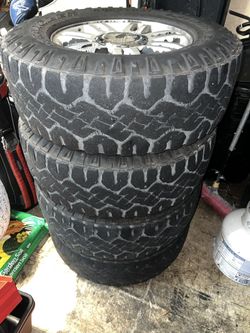Stock 18” F150 Wheels And Tires