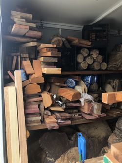Scrap Hardwood Lumber And Planks