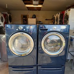 LG washer and gas dryer 