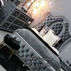 ✨️4pc Queen, King Bedrooms ✨️ Furniture Sectionals, Dining Avail