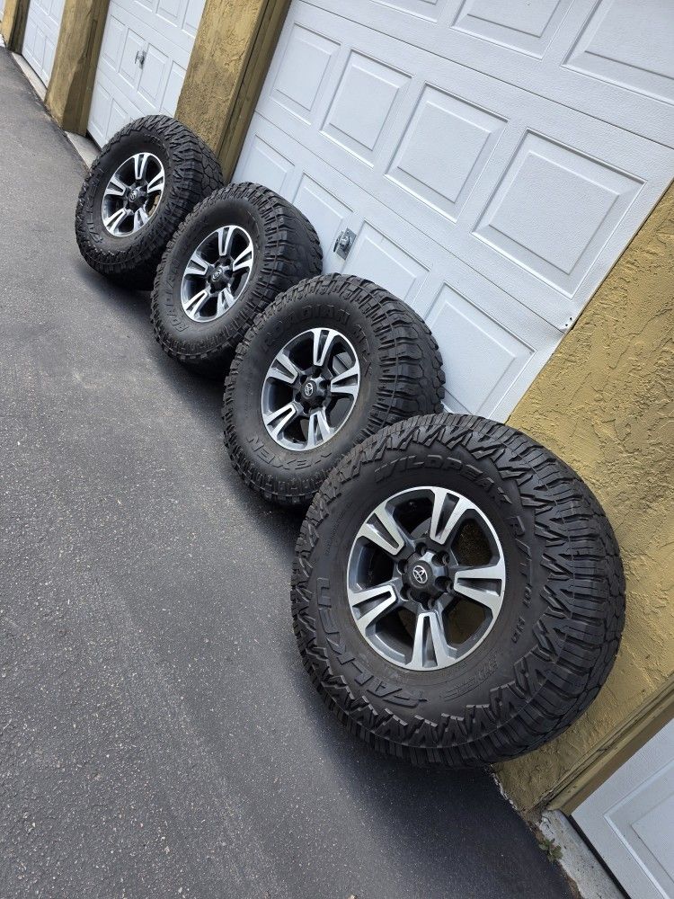 Tacoma OEM 17 inch rims with 37 inch tires. for Sale in Chula Vista, CA ...