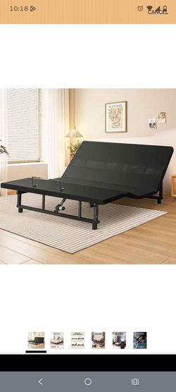 King size Adjustable Bed Base with Head and foot Incline