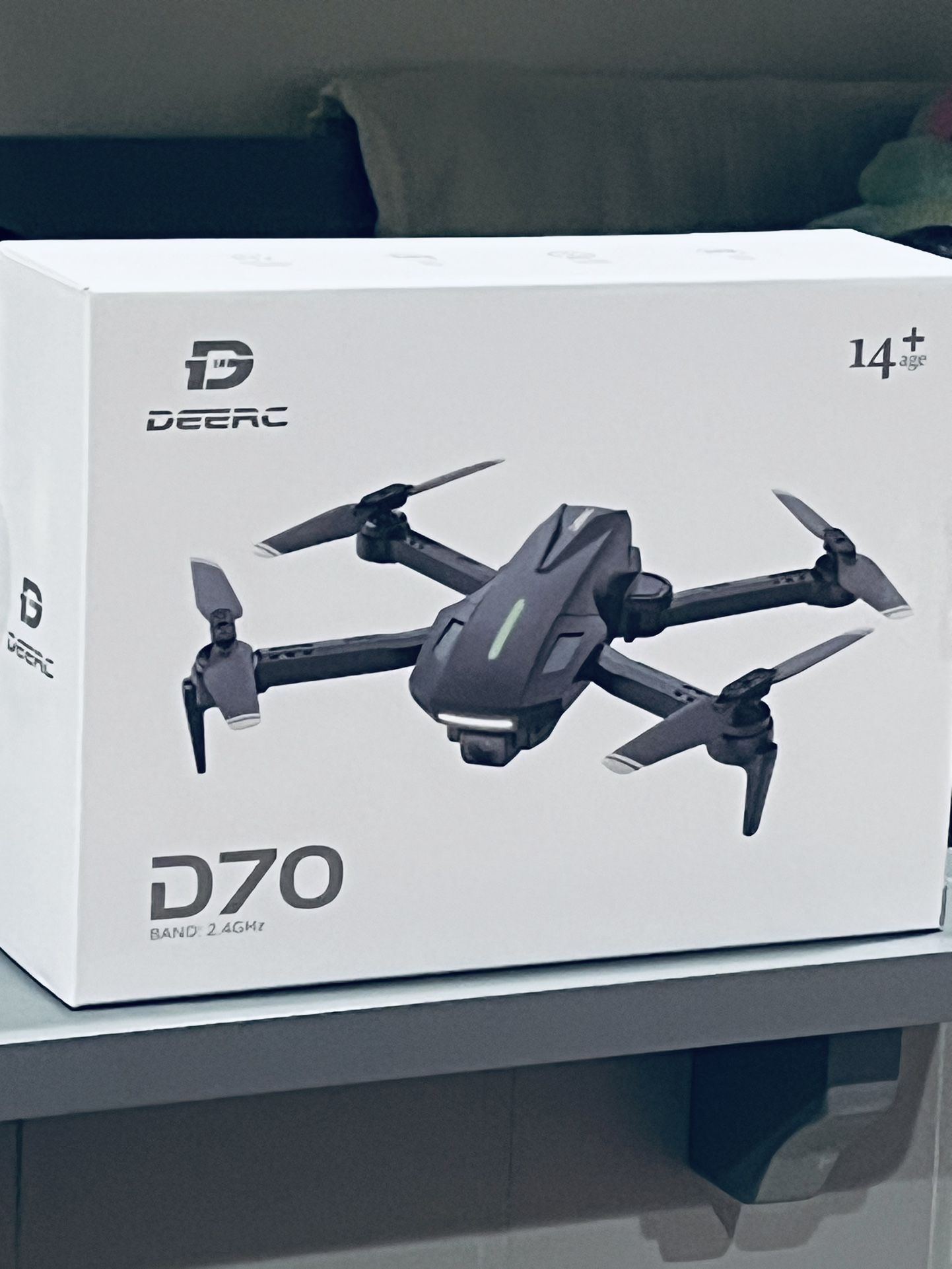 Brand New DEERC Drone with Camera, D70 Drones with Camera for Adults 1080P HD