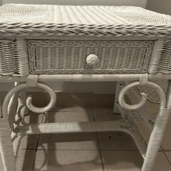 Beautiful Rattan  Night Table