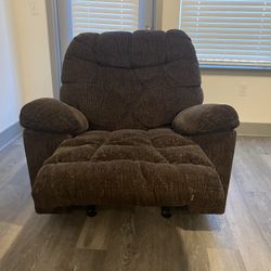 Brown Recliner Must Go Asap