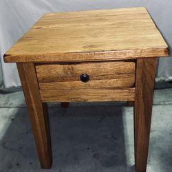 Broyhill Attic Heirlooms Oak End Table