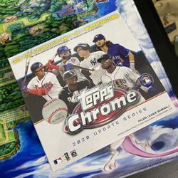 Topps Chrome Baseball Mega Box