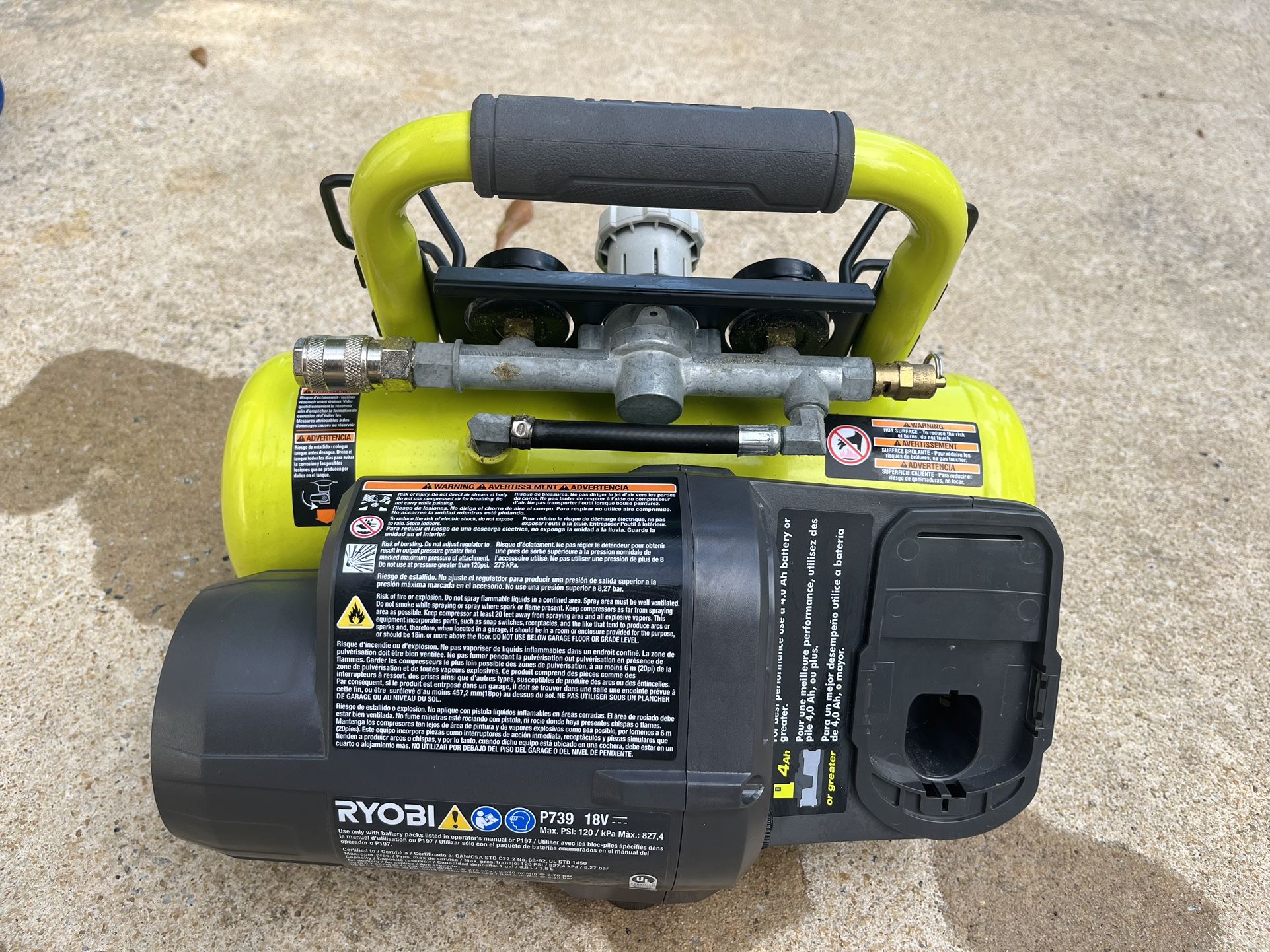 Ryobi Air Compressor 18v for Sale in Peachtree City, GA OfferUp