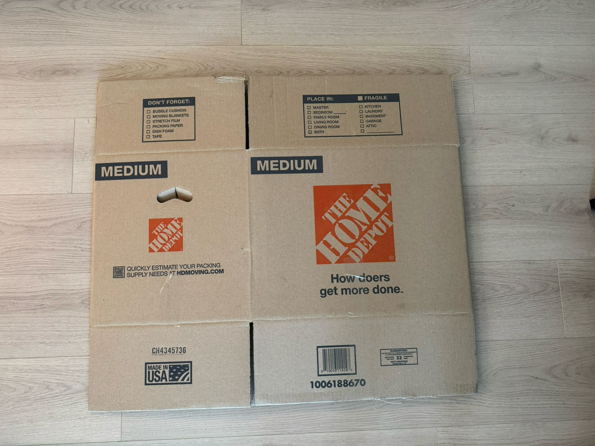 5 Home Depot Moving Boxes