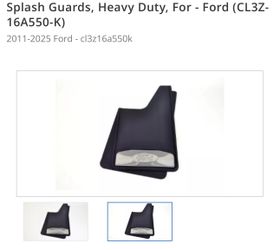 Ford Superduty Splash Guards Heavy Duty For F series