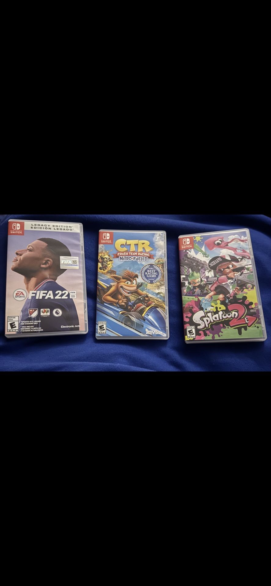 Switch Games With Cases 25.00 Each FIFA Sold 