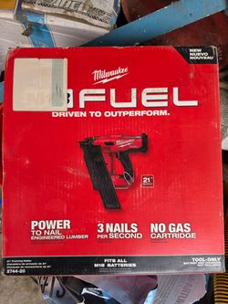 Milwaukee nail gun