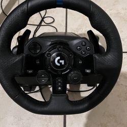 Logitech G923 For PS5, PS4 & PC W/ Pedals and 6-speed Shifter 